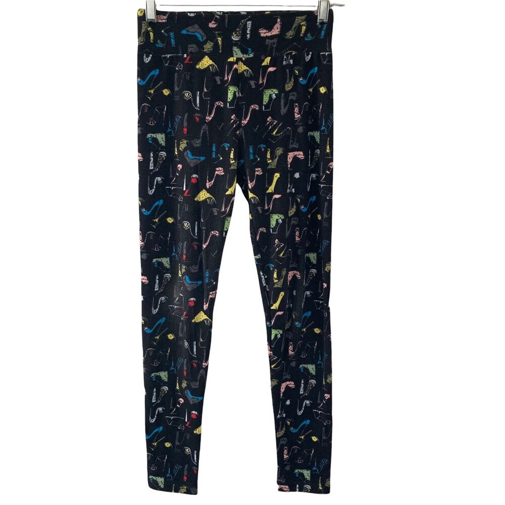 LuLaRoe Leggings Womens One Size High Heels Stretch Pants
